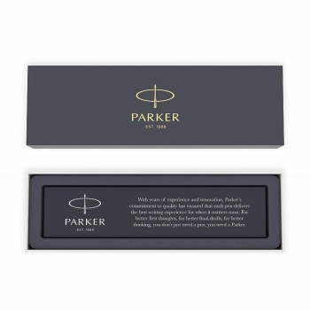 Набор: шариковая + перьевая ручки Parker IM FK321, Black GT (Перо М)